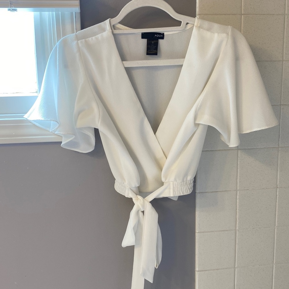 AQUA BLOUSE